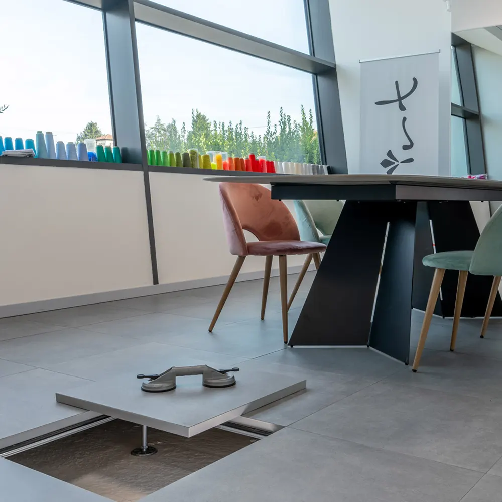 Edil Ceramica Botticino Pavimenti Sopraelevati da Interno Brescia